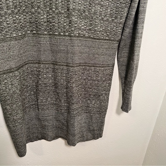 The Limited Turtleneck Tunic Sweater Dress Green - Picture 7 of 12